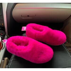 UGG Classic Limited Addition,Cozy Sheepskin Slipper Boots Rock Rose Pink Size 7